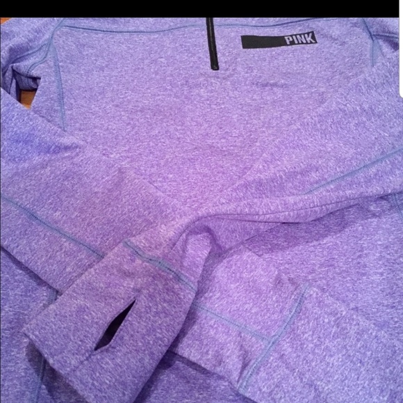 Pink by Victora's Secret purple pullover, sz XSπ - Picture 2 of 3